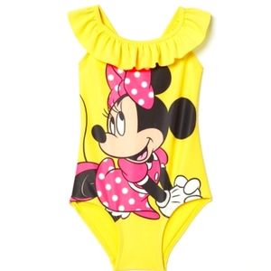 H&M Disney Minnie Mouse Swimsuit Size 4-6 Years